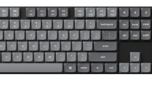 keychron K5 MAX ANSI Full Size Layout 104 Key Full Assembled Red Switch RGB - Low Profile Gateron Mechanical Wireless / Wired / 2.4GHz Low Profile QMK Custom Keyboard