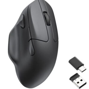 Keychron M7 1000Hz Black Wireless Ergonomic Mouse