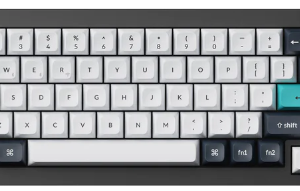 Keychron Q2 Max 65% ANSI Layout 68 Key Carbon Black Full Assembled Knob Brown Switch RGB Hot-Swap Gateron Jupiter Wireless / Wired / 2.4GHz Normal Profile QMK Custom Keyboard