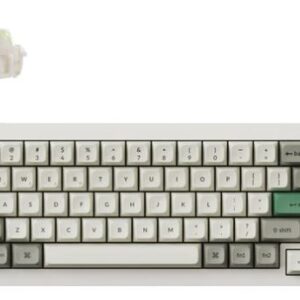 Keychron Q2 Max ANSI 65% Layout 68 Key Shell White Full Assembled Knob Banana Switch RGB Hot-Swap Gateron Jupiter Wireless / Wired / 2.4GHz Normal Profile QMK Custom Keyboard