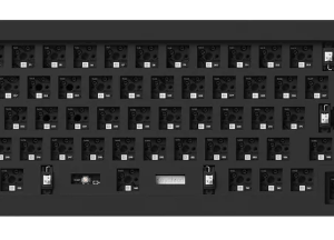 Keychron Q2 Pro 65% QMK/VIA Wireless Custom Mechanical Keyboard Barebone Knob Carbone Black