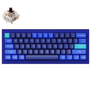 Keychron Q4-J3 60% Layout 61 Key Blue Brown Switch RGB Hot-Swap Wired Keyboard