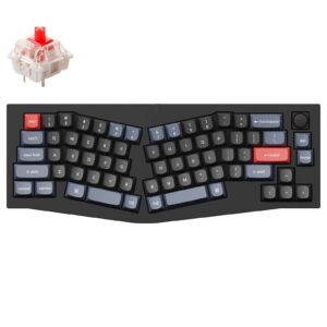 Keychron Q8-M1Z 65% Alice Layout 68 Key Black Red Switch RGB Hot-Swap Wired Keyboard