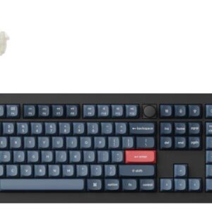 Keychron V6 Max QMK/VIA Fully Assembled Knob Carbon Black Gateron Jupiter Banana Wireless Custom Mechanical Keyboard
