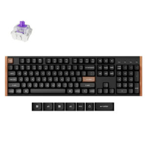 Keychron K10 HE Wireless Special Edition Black Gateron Double-Rail Magnetic Nebula Switch Custom Keyboard