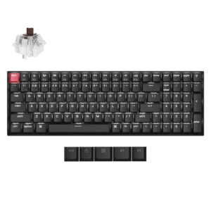 Keychron K4 QMK White Backlight Super Switch Brown Wireless Mechanical Keyboard