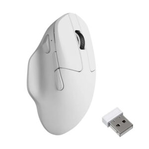 Keychron M7 8000Hz Wireless Ergonomic Mouse - White