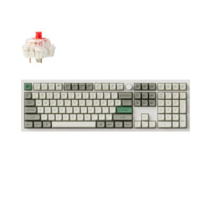 Keychron Q6 Max QMK/VIA Fully Assembled Shell White Gateron Jupiter Red Wireless Custom Mechanical Keyboard