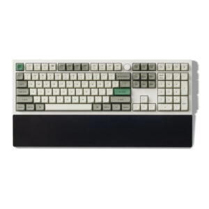Keychron Silicone Palm Rest - To suit 100% size keyboards - 447mm Long - Black