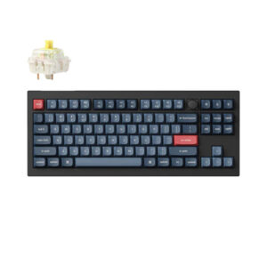Keychron V3 Max QMK/VIA Fully Assembled Knob Carbon Black Gateron Jupiter Banana Wireless Custom Mechanical Keyboard