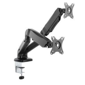 Bracom Economy Dual-Screen Spring-Assisted Monitor Arm