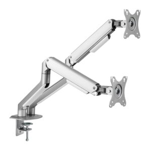 Bracom Dual Monitor Economical Spring-Assisted Monitor Arm