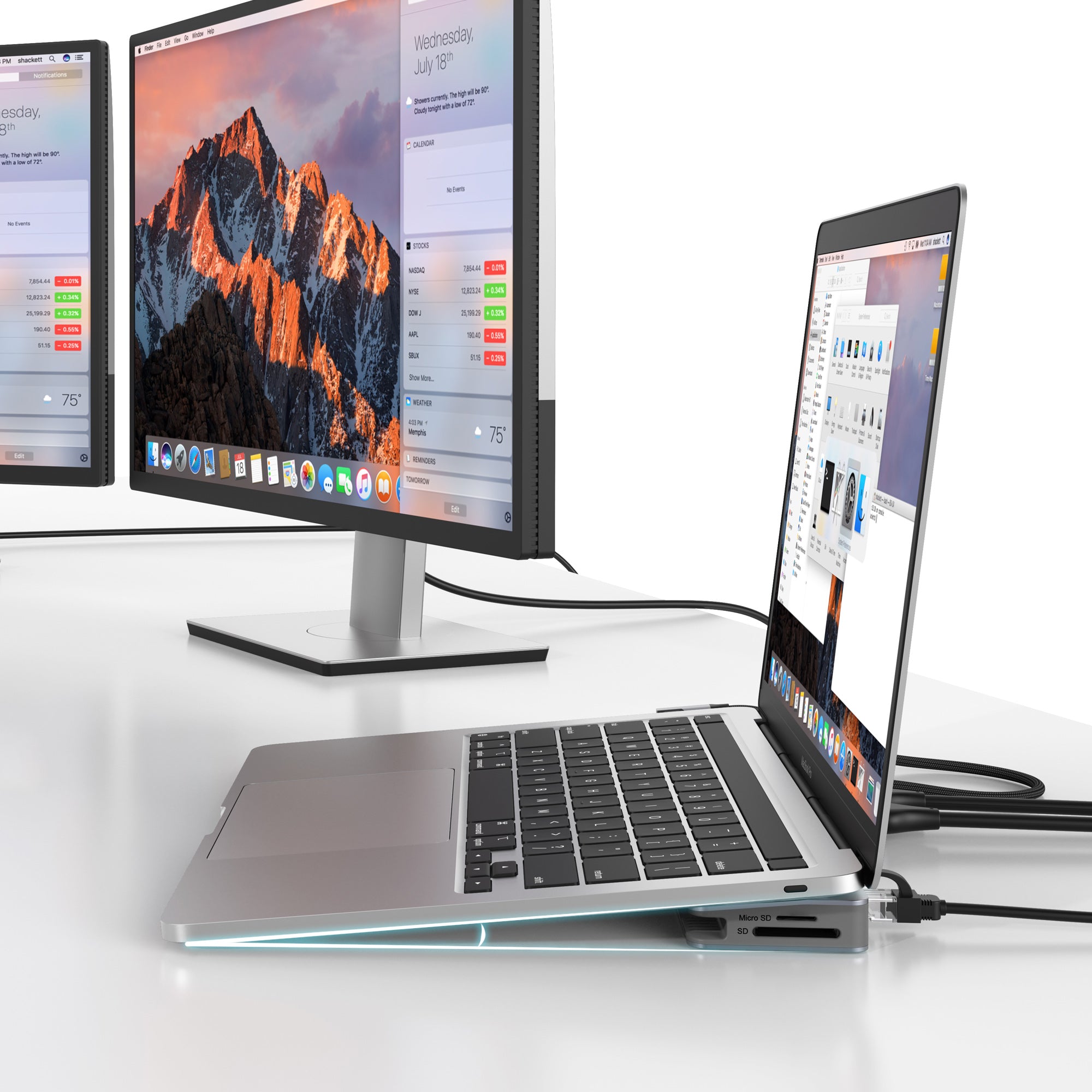 mbeat D12 Multi-Port Dual HDMI 4K USB-C Dock - Image 5