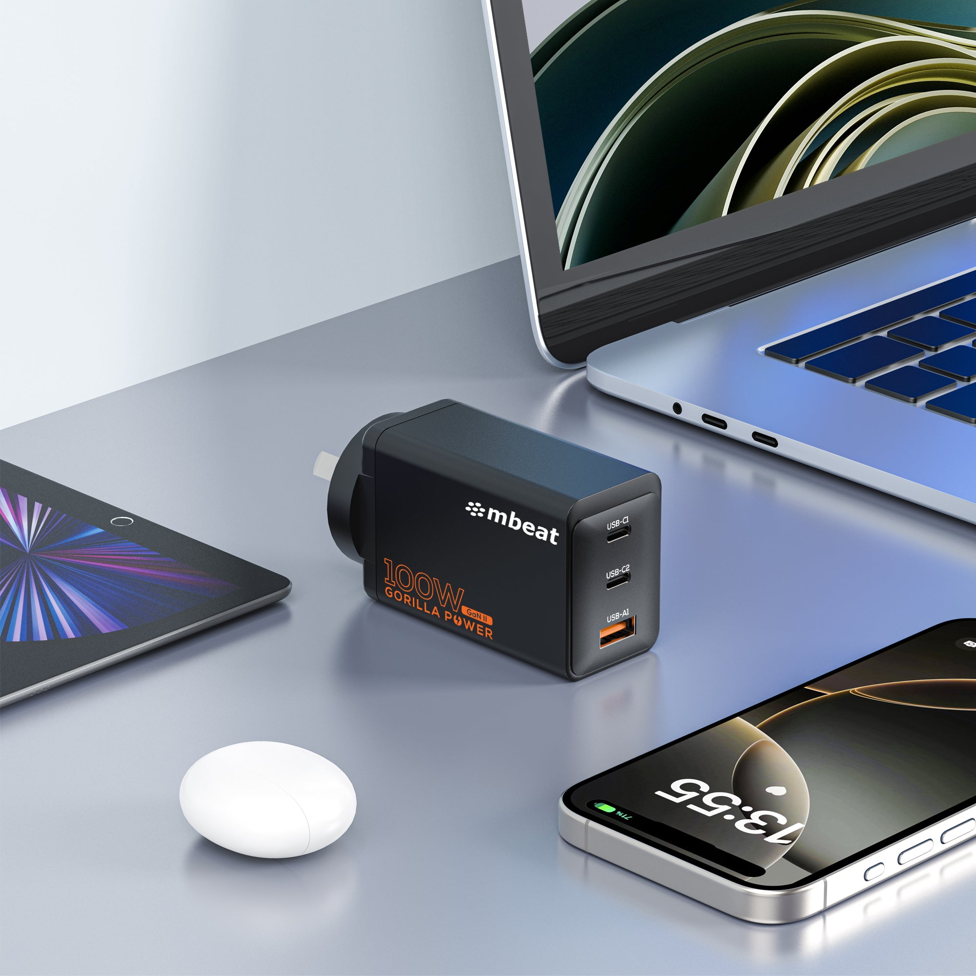 mbeat Gorilla Power PD 100W GaN II USB-C Charger - Image 6