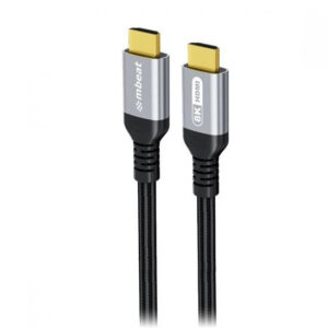 mbeat Tough Link 1.5m Certified 8K HDMI Cable - Space Grey