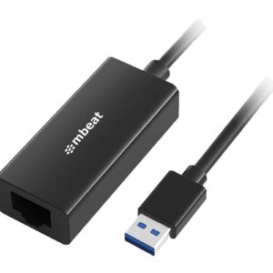 mbeat USB3.0 to Gigabit Ethernet (RJ45) LAN Adapter - Black