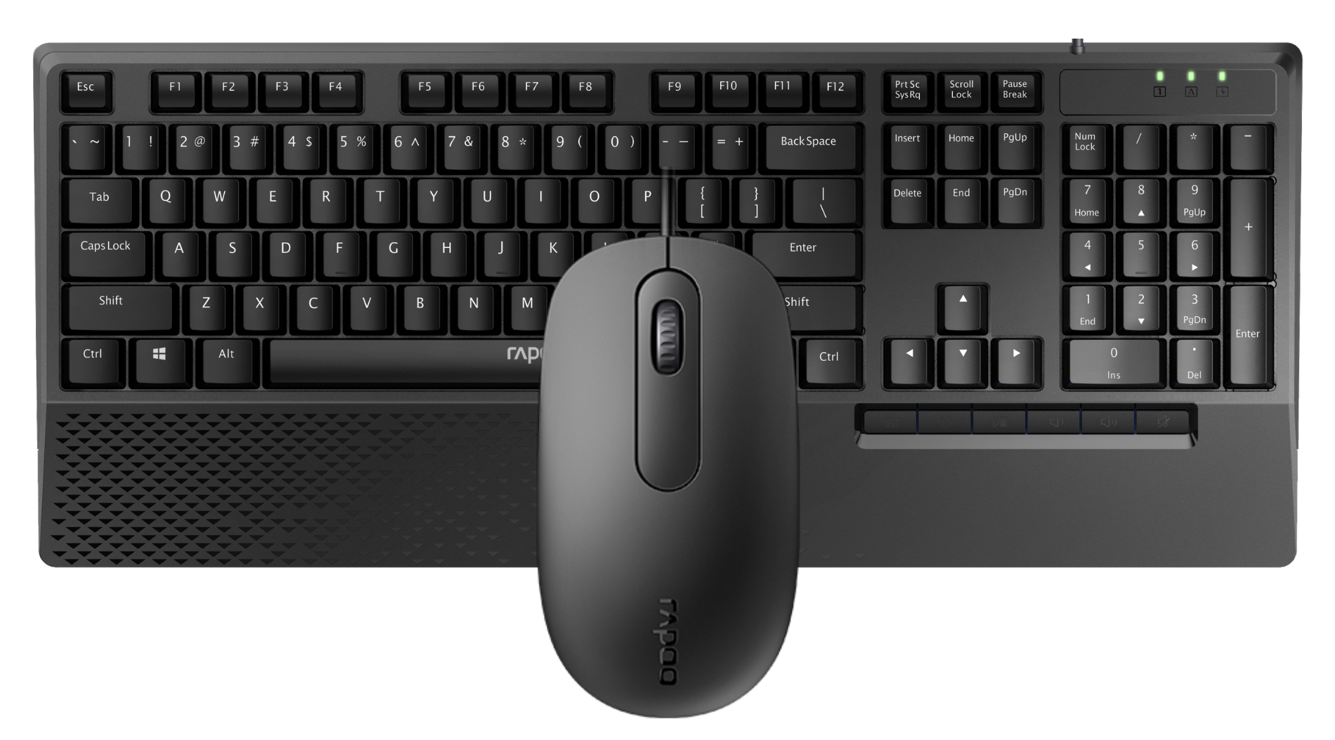 Rapoo NX2000 Wired Desktop Combo Set - Image 7