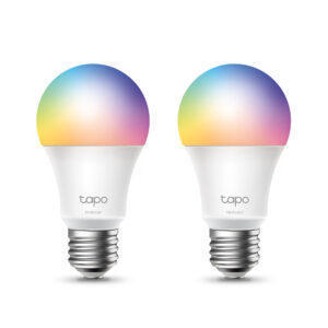 TP LINK Tapo L530E(2-Pack) Smart Wi-Fi Light Screw Bulb, Multicolor 2-pack