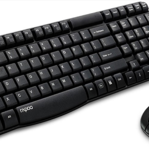 Rapoo X1800S wireless multimedia keyboard and mouse black