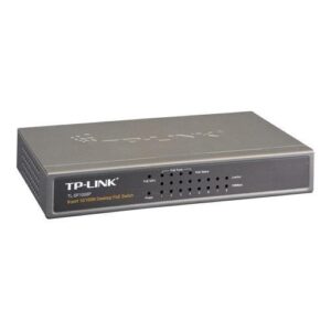 1210002616379
TP-Link 8 Port 10/100M PoE Switch, 8 10/100 RJ45 Ports Including 4 PoE ports, Steel Case