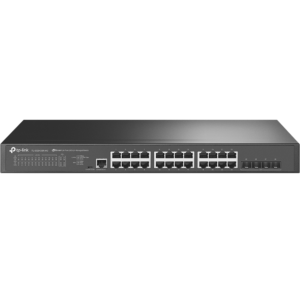 TP LINK JetStream 24-Port 2.5GBASE-T L2+ Managed Switch with 4 10GE SFP+ Slots