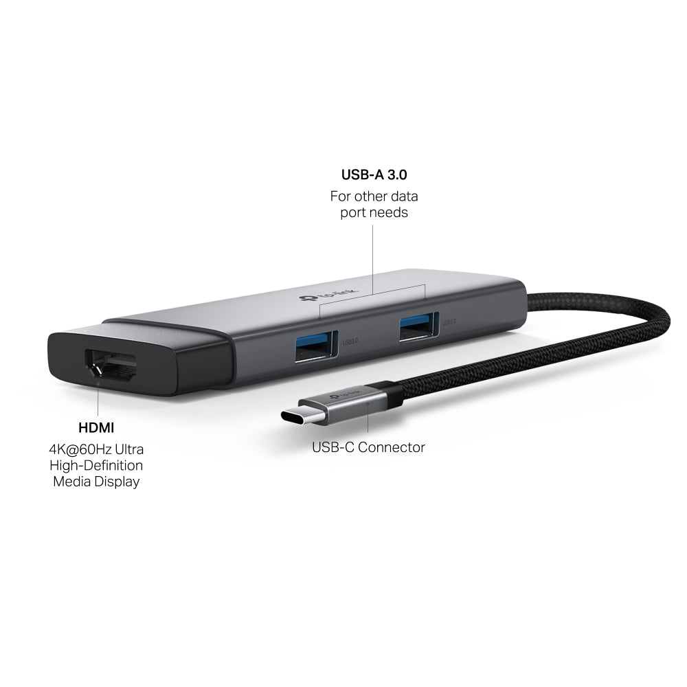 TP LINK UH5020C USB Type-C 5 in 1 Hub - Image 3
