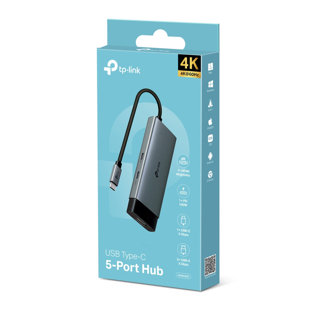 TP LINK UH5020C USB Type-C 5 in 1 Hub - Image 9