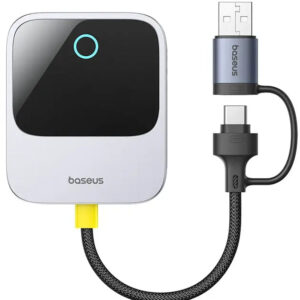OS-Baseus SafeJourney Series Wireless CarPlay Adapter Space Grey