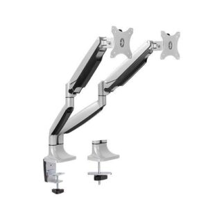 Dual Aluminum Interactive Counterbalance Monitor Arm for most 13-32 LCD Monitors