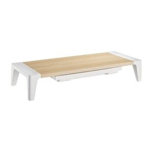 Universal Tabletop Monitor Riser with drawer