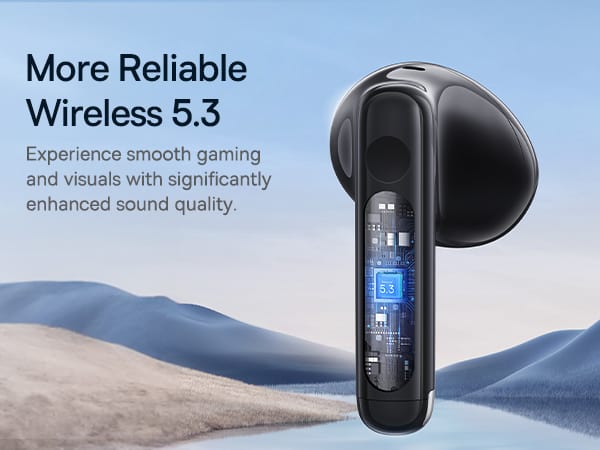 Baseus Bowie E13 True Wireless Earphones Moon White - Image 4