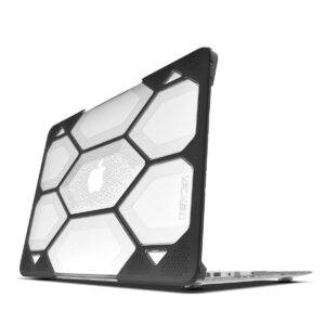 iBenzer Hexpact Protective Case,Apple Macbook Air 13" Thunderbolt 2018 A1932 - Clear