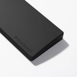 Keychron Silicone Palm Rest - To suit 100% size keyboards - 435mm Long - Black