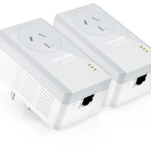 TP-Link AV600 Powerline Adapter with AC Pass Through Starter Kit