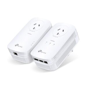 TP-LINK TL-PA8033PKIT AV1300 3-port Gigabit Passthrough Powerline Starter Kit