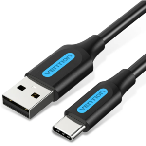 Vention USB 2.0 A Male to C Male 3A Cable 3M Black