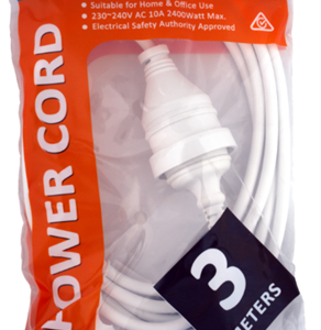 Sansai Power Extension Lead - 3 Meter