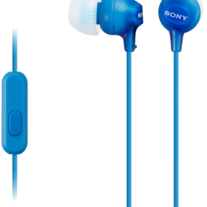 Sony MDREX15APLI In Ear Headphone w/Smart Phone Control Blue
