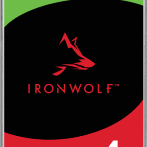 Seagate IronWolf 4TB SATA 3.5" 5400RPM 256MB NAS HDD 3Yr Wty