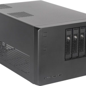 SilverStone CS351 mATX Black Storage Desktop with 5 Hotswap Bays