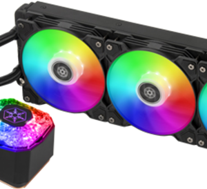 SilverStone IG360-ARGB Ice Gem Liquid Cooler - Triple Fan TR4/5