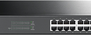 TP-Link 24 Port Gigabit Switch (10/100/1000) Metal 19" Rackmountable (Brackets Included)