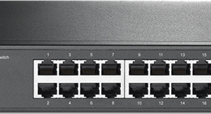 TP-Link 24 Port Gigabit Desktop/Rackmount Switch 13-inch Steel Case (Brackets Included)