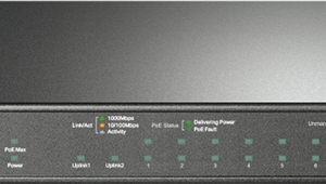 TP-Link SG1210P 10 Port Gigabit Desktop Switch With 8 Port POE