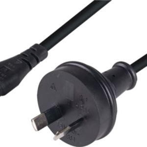 2 Pin Power Lead (M) to Figure 8 (M) 2m Power Cable - Bulk