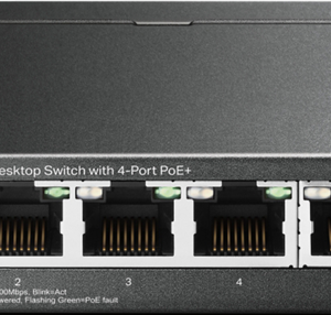 TP-Link SG1005LP 5 Port Gigabit Switch with 4x PoE+ Ports