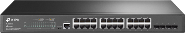 TP-Link SG3428 Omada SDN 24 Port Gigabit Managed Switch w/4xSFP
