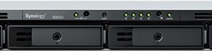 Synology RS822+ 4 Bay Quad-Core 2GB RAM 1U Rack Mount NAS
