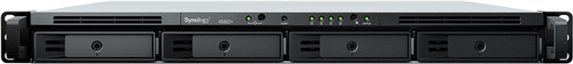 Synology RS822RP+ 4 Bay Quad-Core 2GB RAM 1U Rack Mount NAS