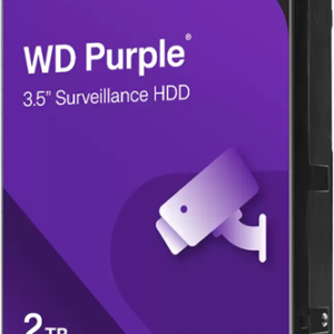 WD Purple SATA 3.5" 5400rpm 64MB 2TB Surveillance HDD 3Yr Wty